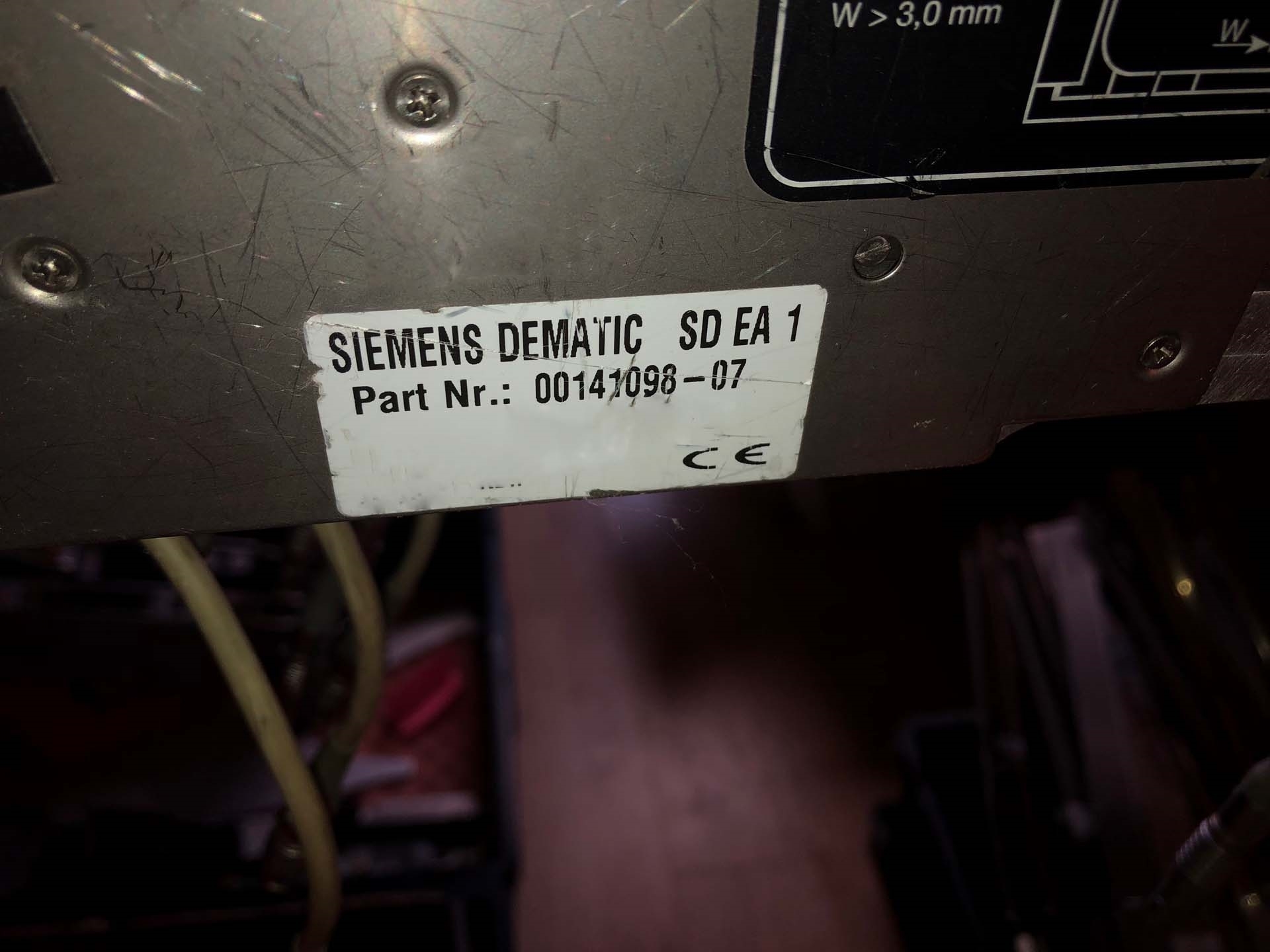 Photo Used SIEMENS 00141098-07 For Sale