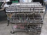 Photo Used SIEMENS Lot of feeders and trolleys For Sale