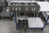 Photo Used SIEMENS Lot of feeders and trolleys For Sale