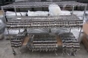 Photo Used SIEMENS Lot of feeders and trolleys For Sale