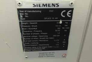 사진 사용됨 SIEMENS Lot 판매용