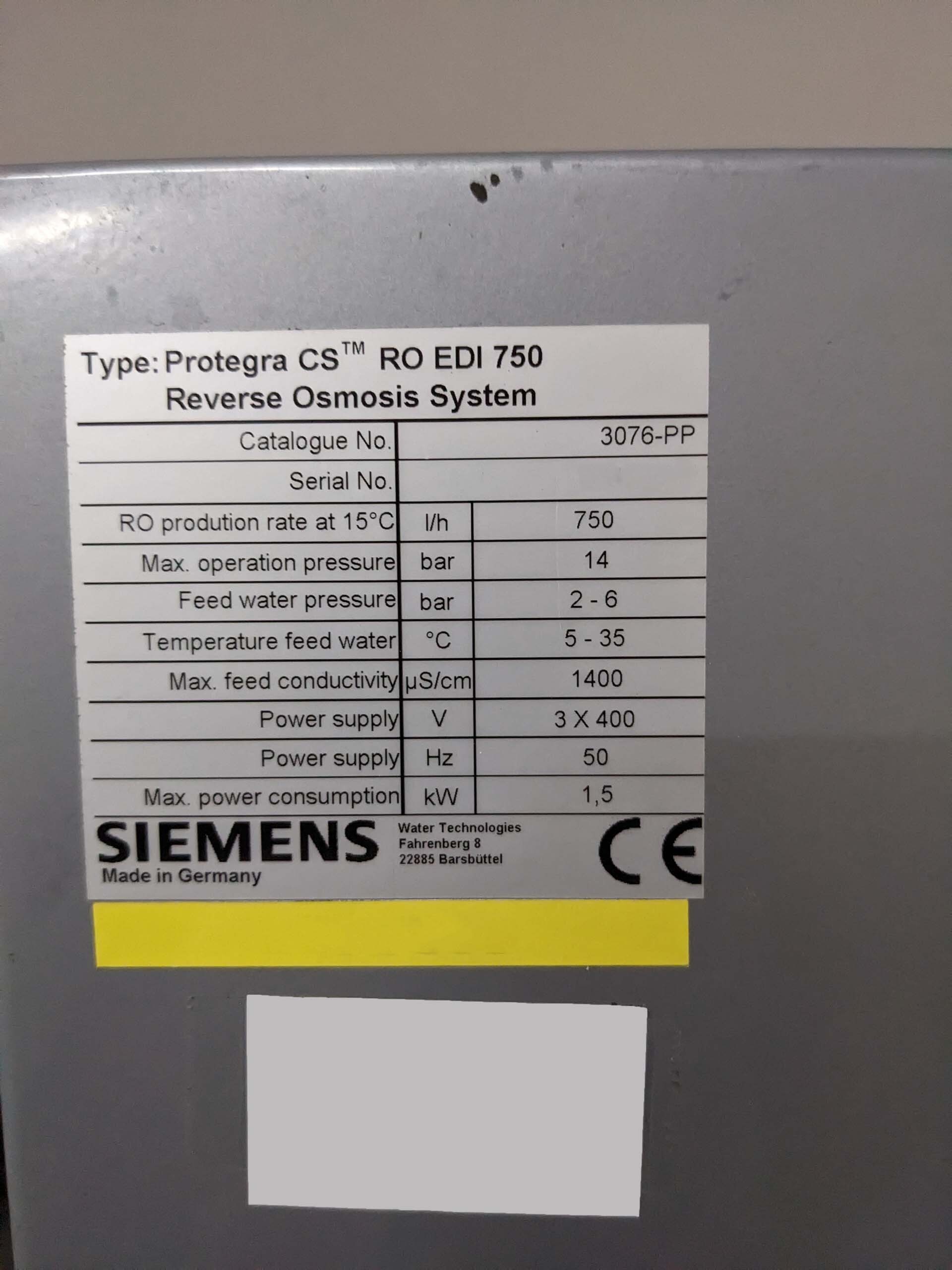 Photo Used SIEMENS Protegra CS For Sale