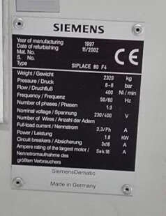 SIEMENS Siplace 80 F4 #9261310