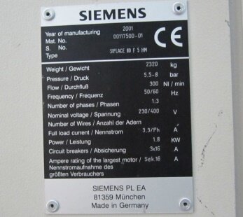 SIEMENS Siplace 80 F5 HM #145876