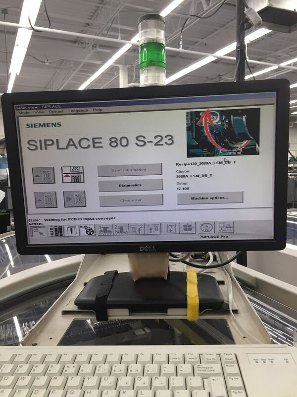 圖為 已使用的 SIEMENS Siplace 80 S23 待售