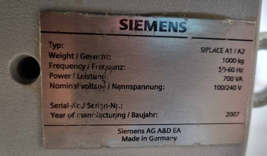 Photo Utilisé SIEMENS Siplace A2 À vendre