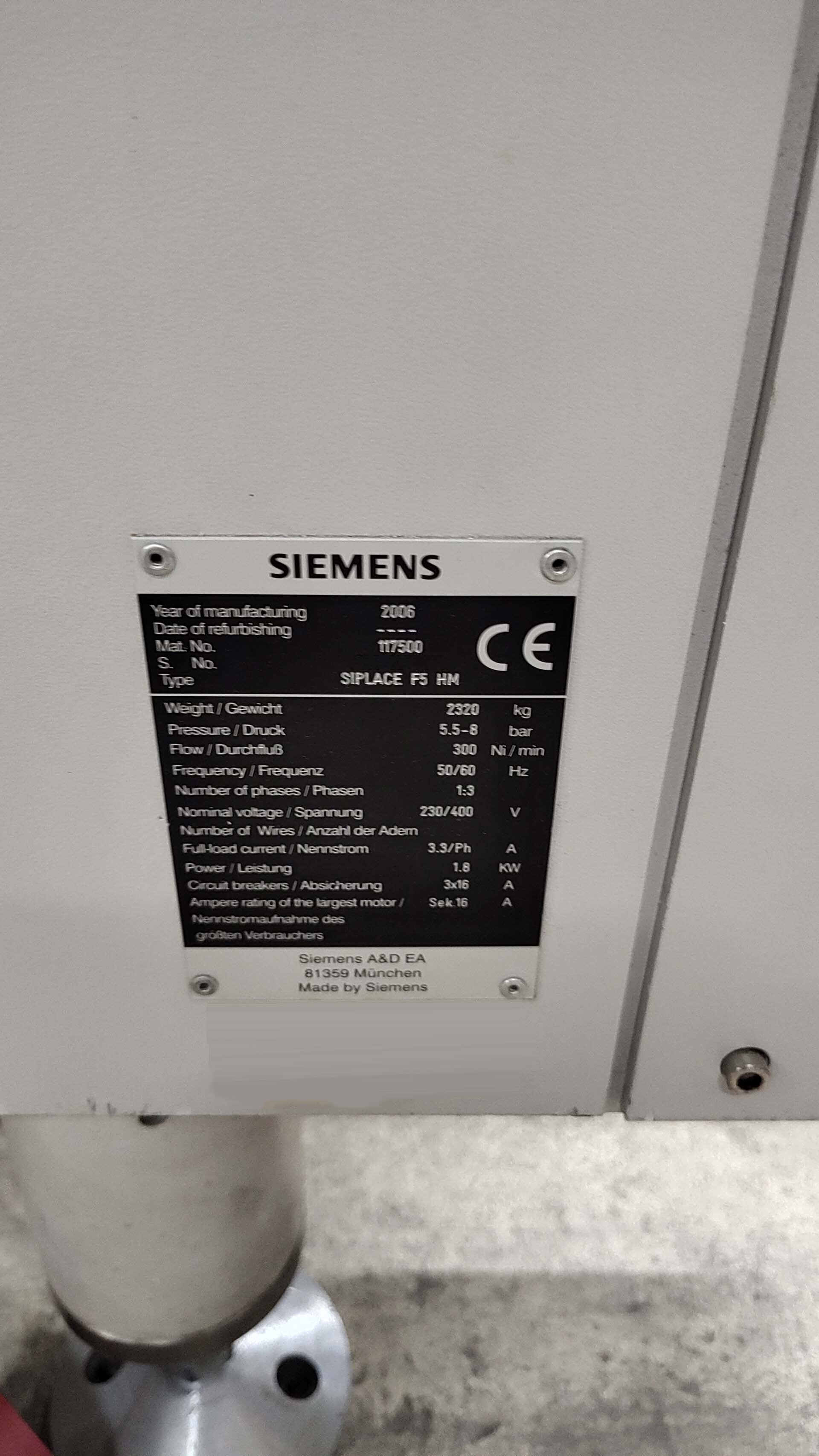 Photo Utilisé SIEMENS Siplace F5 HM À vendre