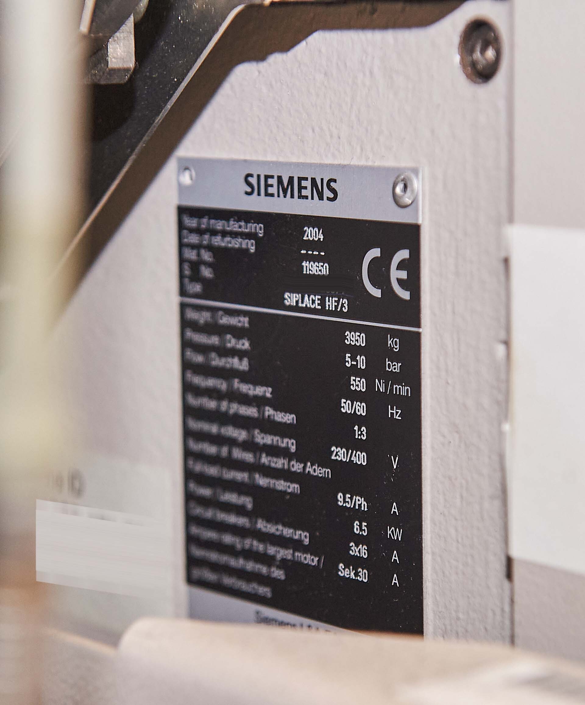 图为 已使用的 SIEMENS Siplace HF3 待售
