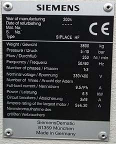 图为 已使用的 SIEMENS Siplace HF 待售