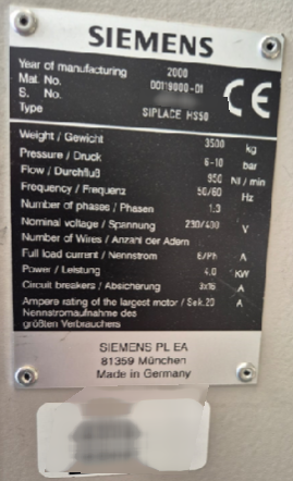 Foto Verwendet SIEMENS Siplace HS50 Zum Verkauf