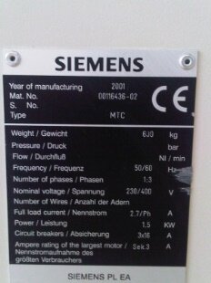 SIEMENS Siplace MTC #129410