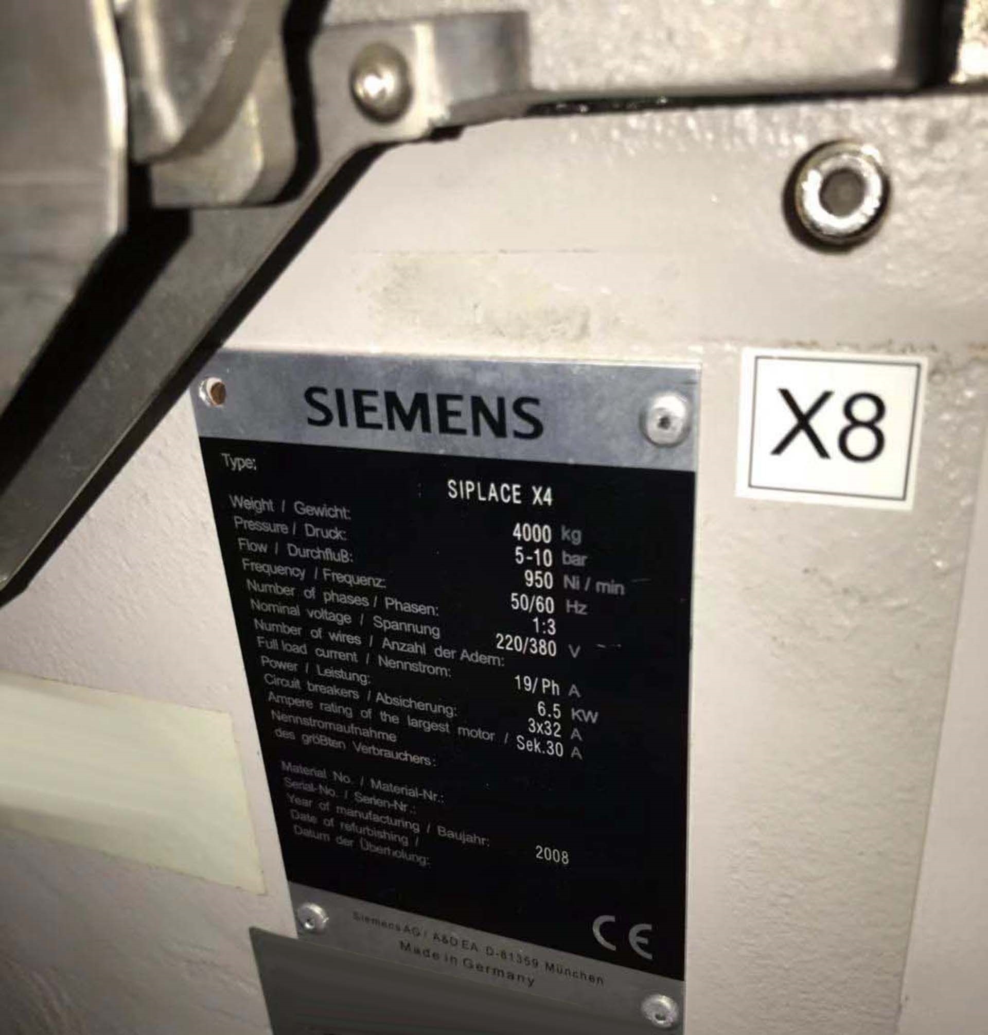 Photo Utilisé SIEMENS Siplace X4 À vendre