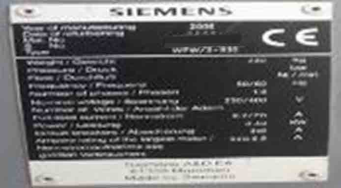 Photo Used SIEMENS WPC For Sale