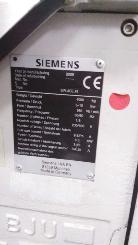 Foto Verwendet SIEMENS X4 Zum Verkauf