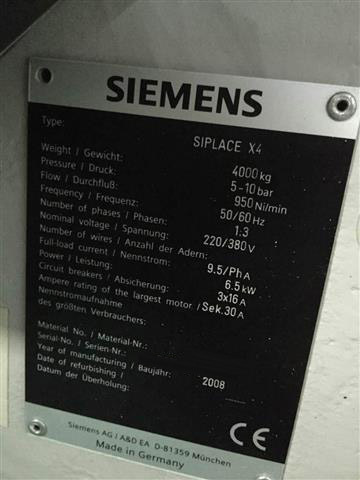 Photo Used SIEMENS X4 For Sale