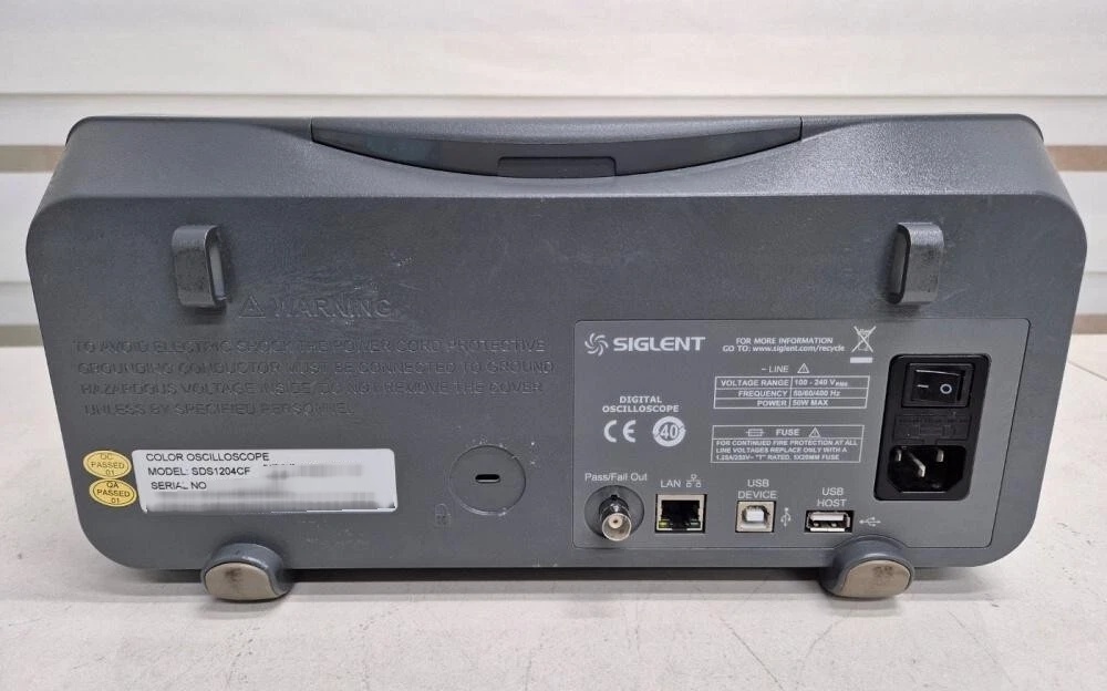 Photo Used SIGLENT SDS1204CF For Sale