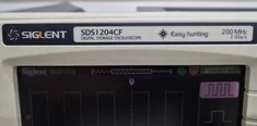 Photo Used SIGLENT SDS1204CF For Sale