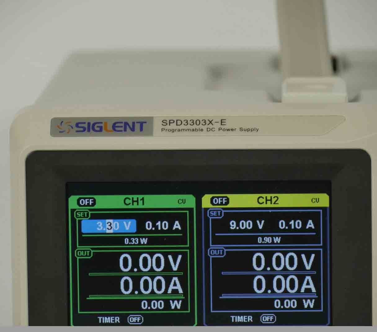 Photo Used SIGLENT SPD3303X-E For Sale