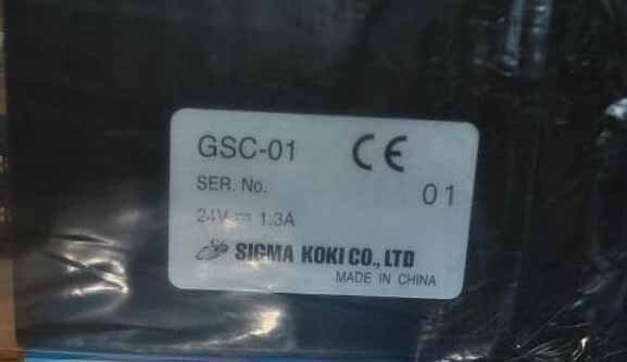 사진 사용됨 SIGMA KOKI GSC-01 판매용