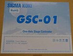 사진 사용됨 SIGMA KOKI GSC-01 판매용