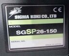 图为 已使用的 SIGMA KOKI SGSP26-150 待售