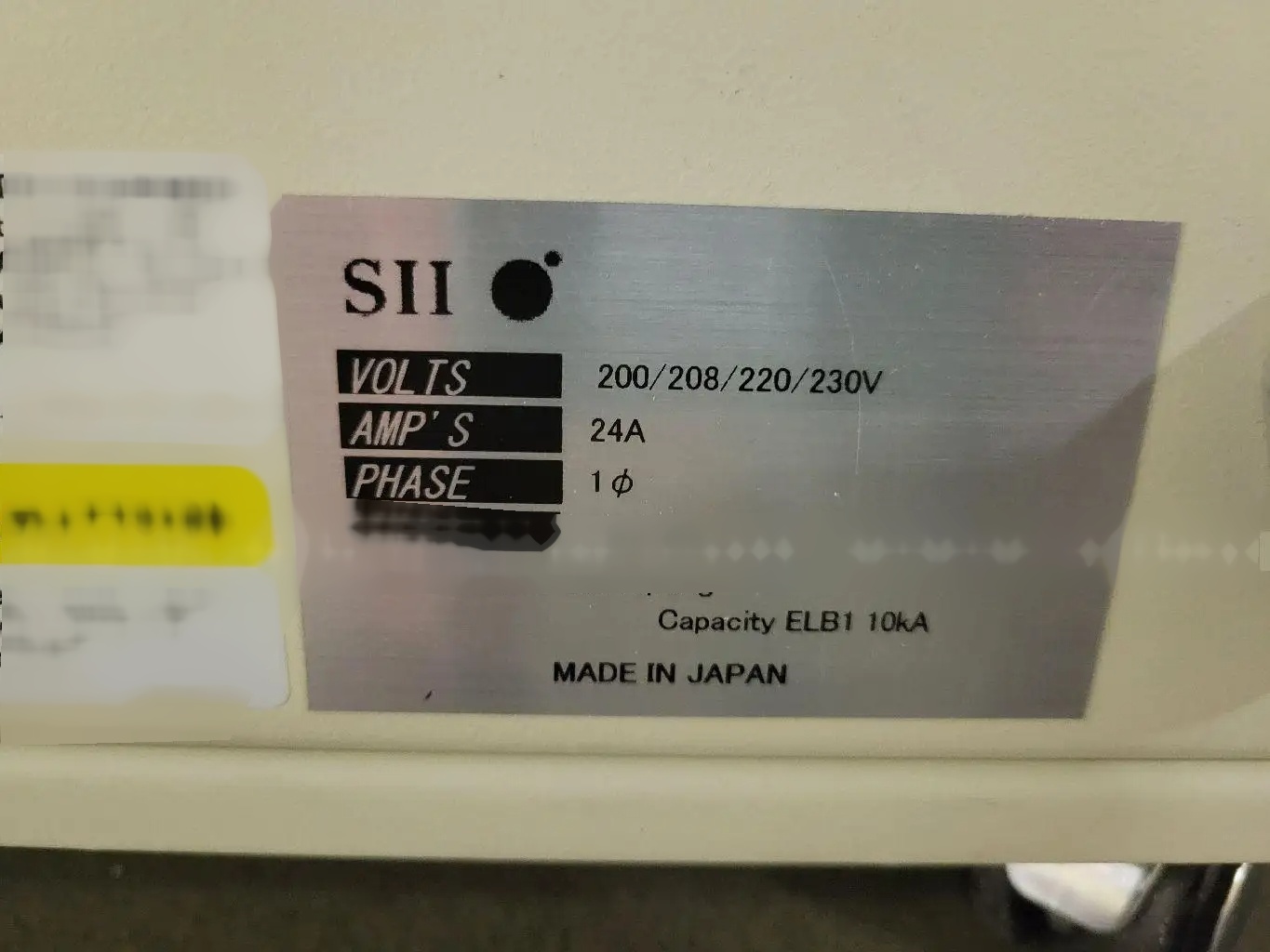 Photo Utilisé SII NANO TECHNOLOGY X-Vision 200TB À vendre