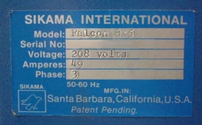 SIKAMA Falcon 8X5 #9018662