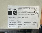 Foto Verwendet SIMAC / MONOSTATIC System Zum Verkauf