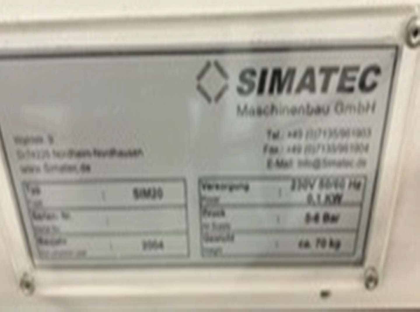 Photo Used SIMATEC SIM20 For Sale
