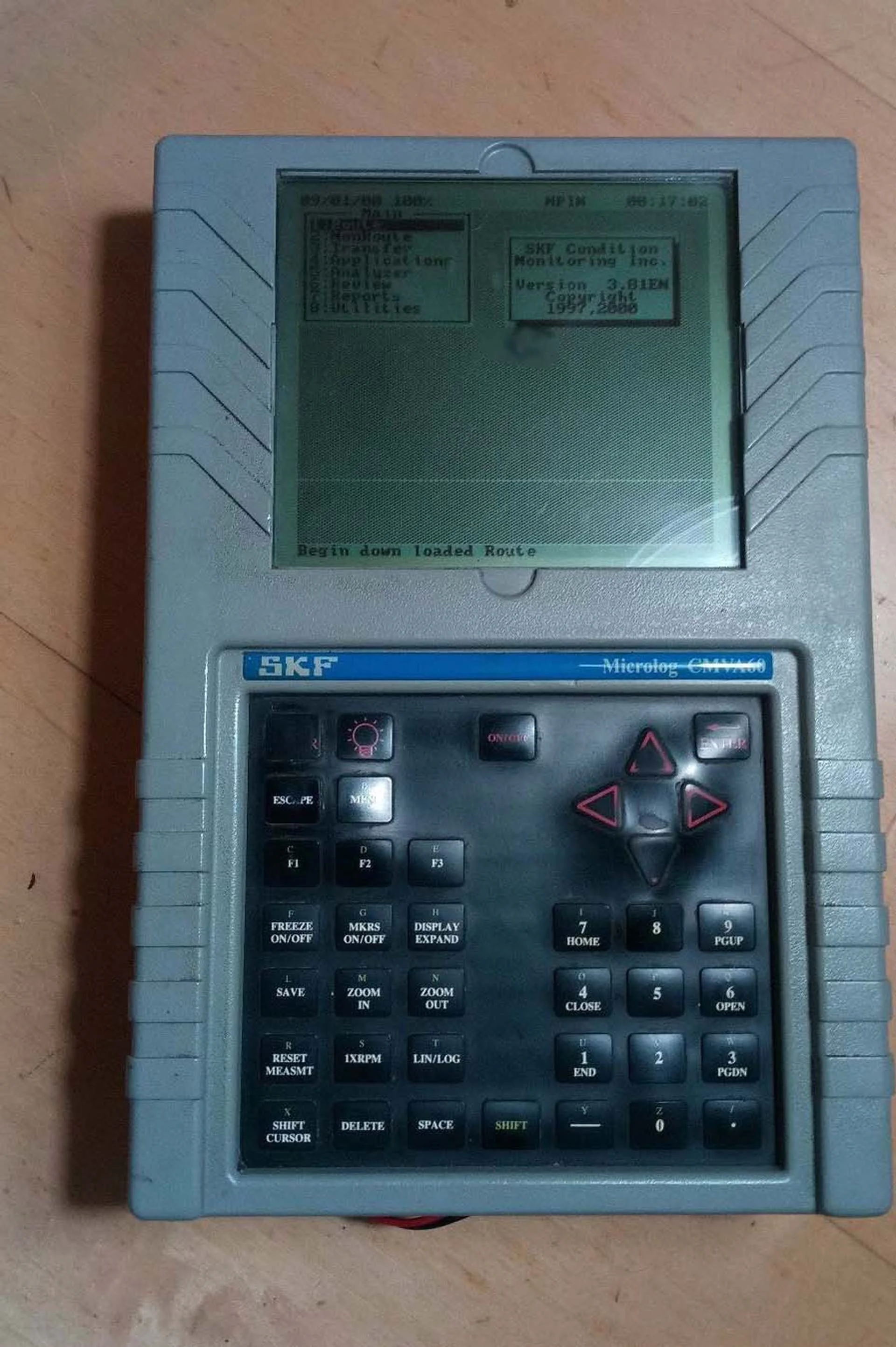 SKF Microlog CMVA 60 Electronic Test Equipment used for sale price #9049620  > buy from CAE