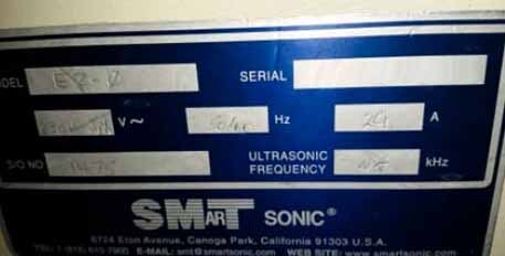 Photo Used SMART SONIC EZ-0 For Sale