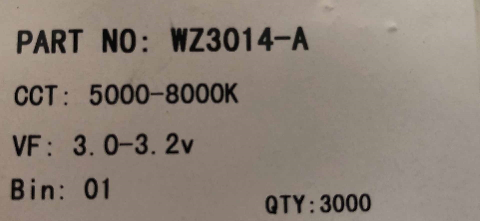圖為 已使用的 SMD WZ3014-A 待售