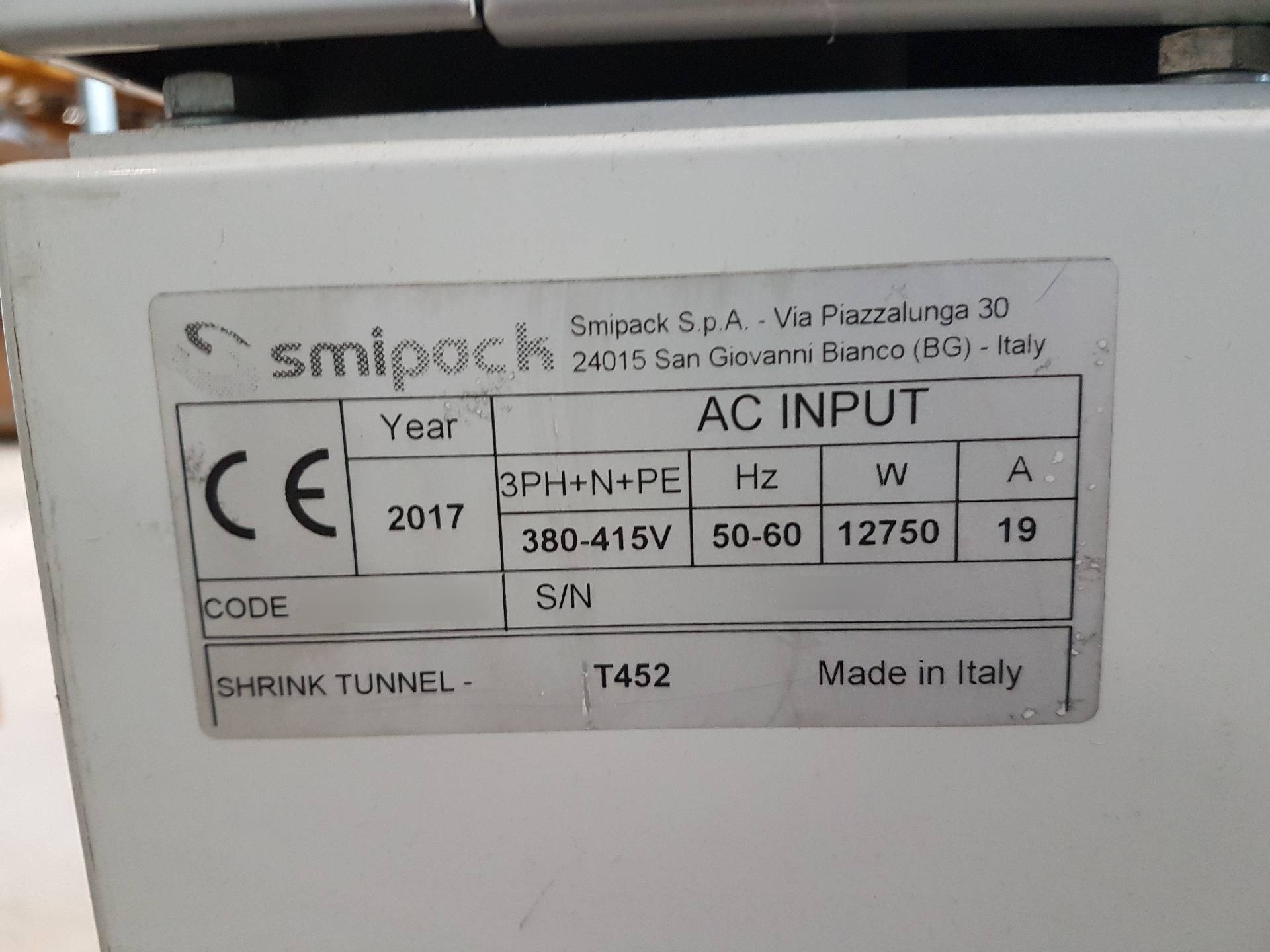 Foto Verwendet SMIPACK T452 Zum Verkauf