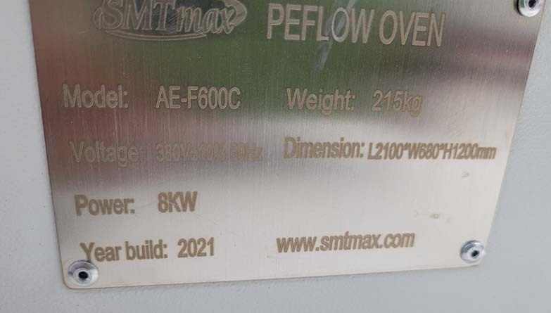 Foto Verwendet SMT MAX AE-F600C Zum Verkauf