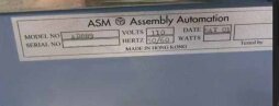 Photo Used ASM AD 889 For Sale