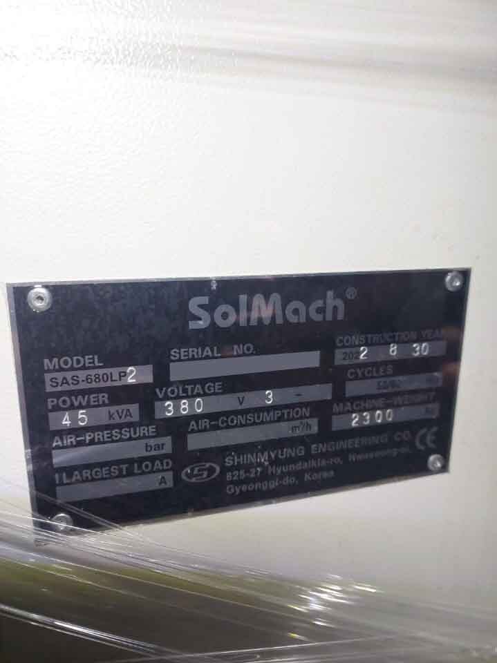 Foto Verwendet SOLMACH SAS-680LP2 Zum Verkauf