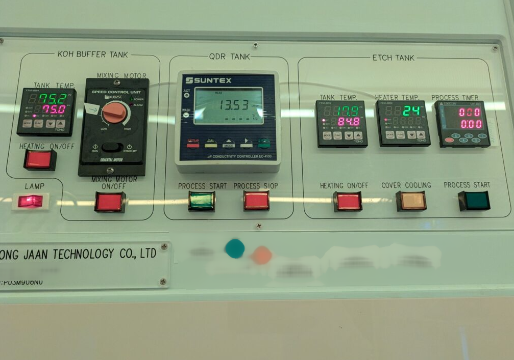 Foto Verwendet SONG JAAN TECHNOLOGY Silicon Electro-Chemical Etching System Zum Verkauf