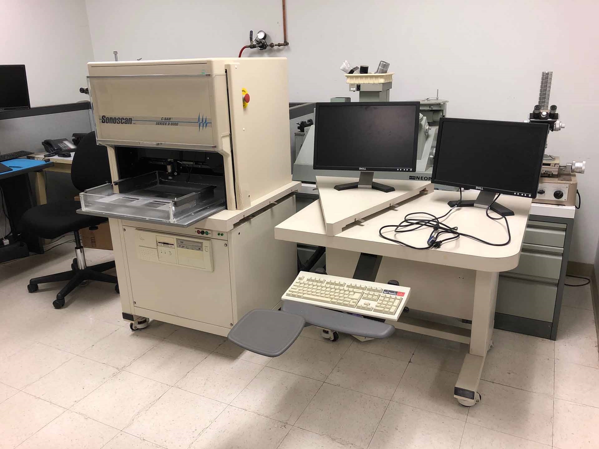 Photo Used SONOSCAN C-SAM Series D-9000 For Sale