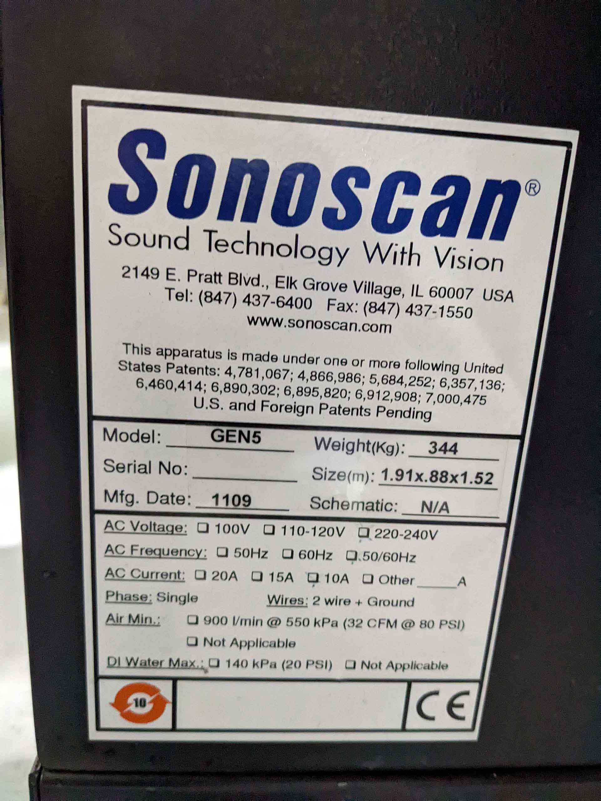 圖為 已使用的 SONOSCAN Gen5 待售