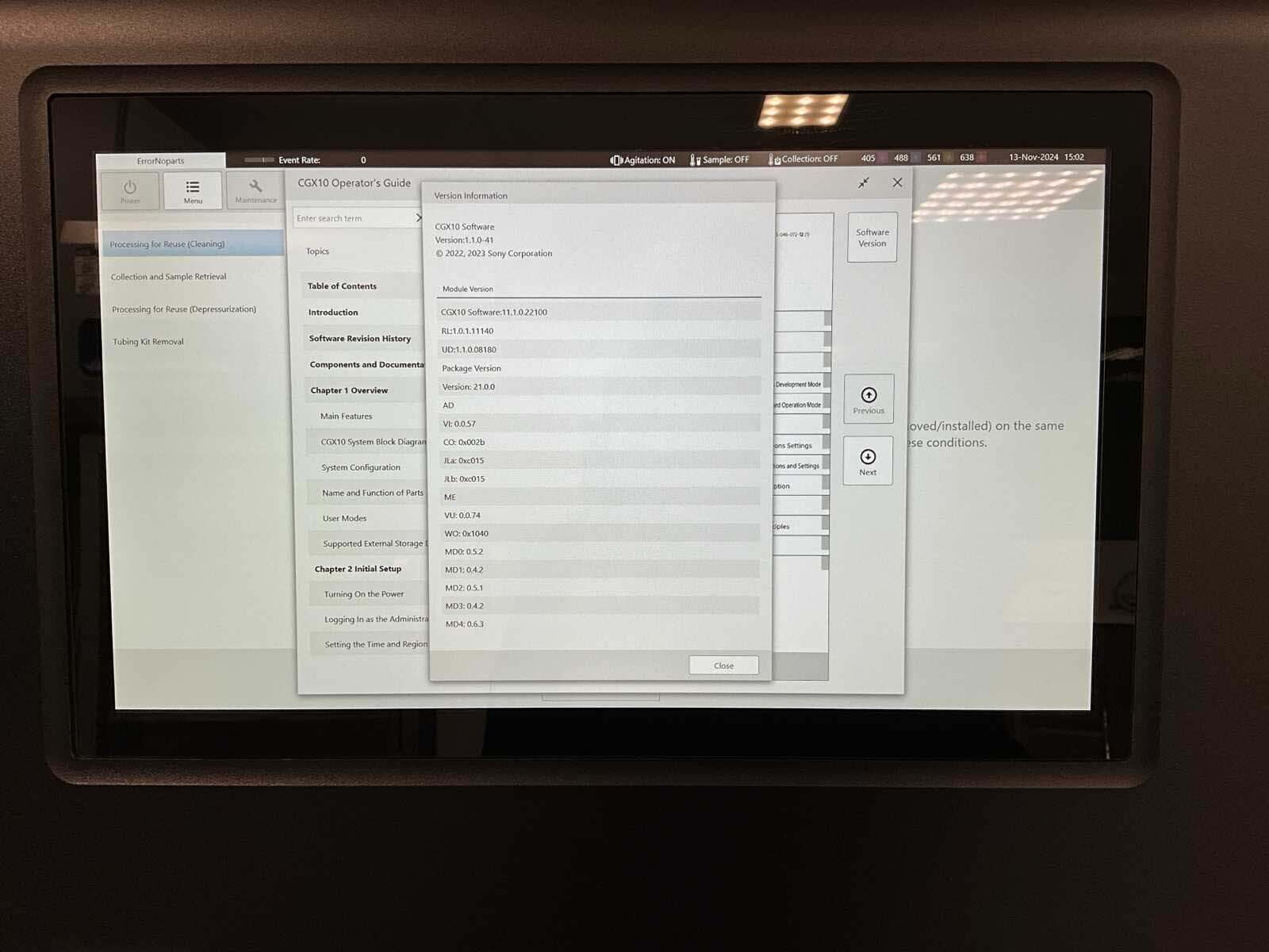 사진 사용됨 SONY CGX10 판매용