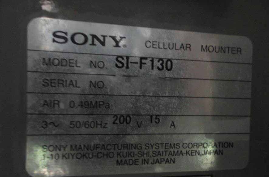 フォト（写真） 使用される SONY SI-F130 販売のために