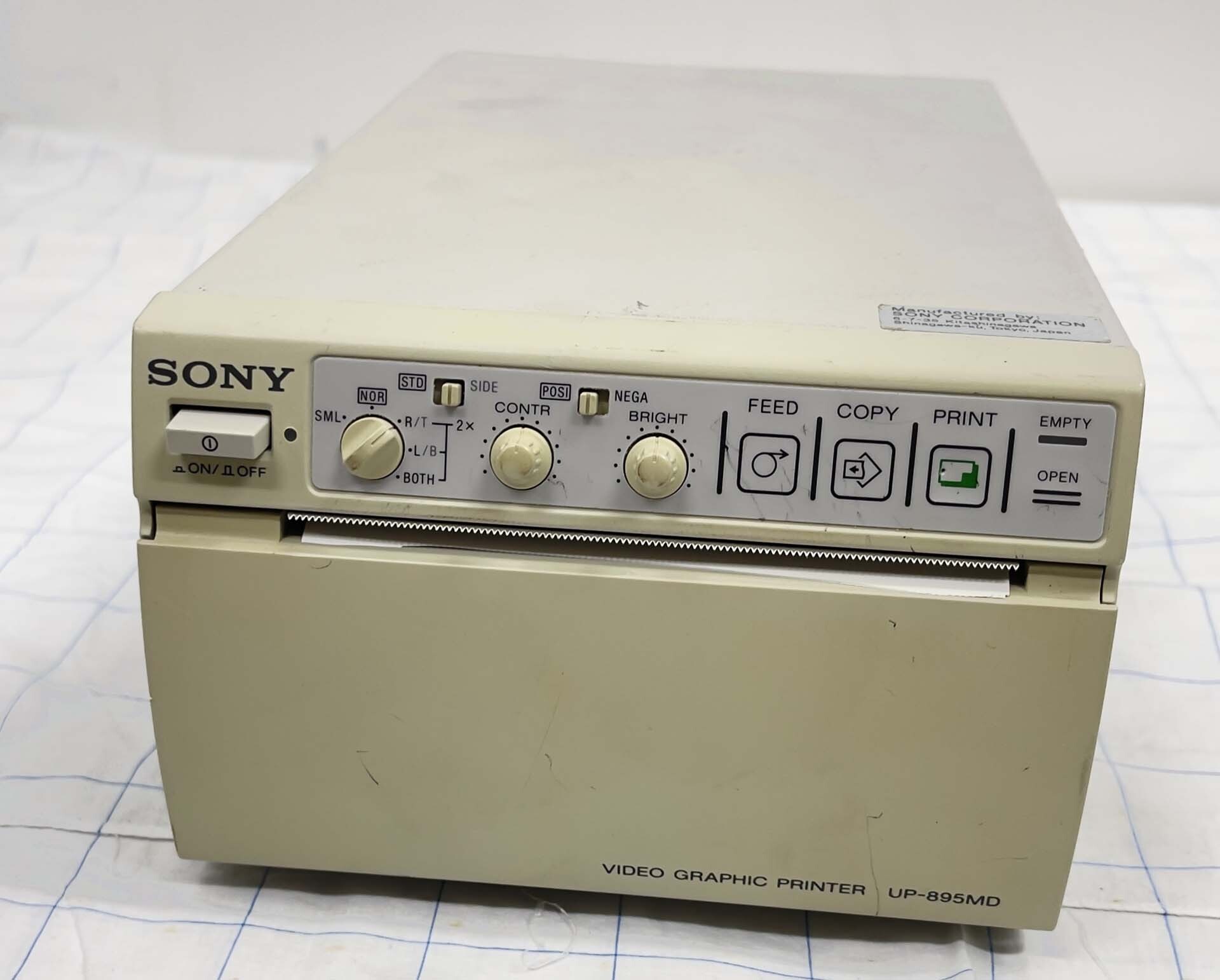 Photo Used SONY UP-895MD For Sale