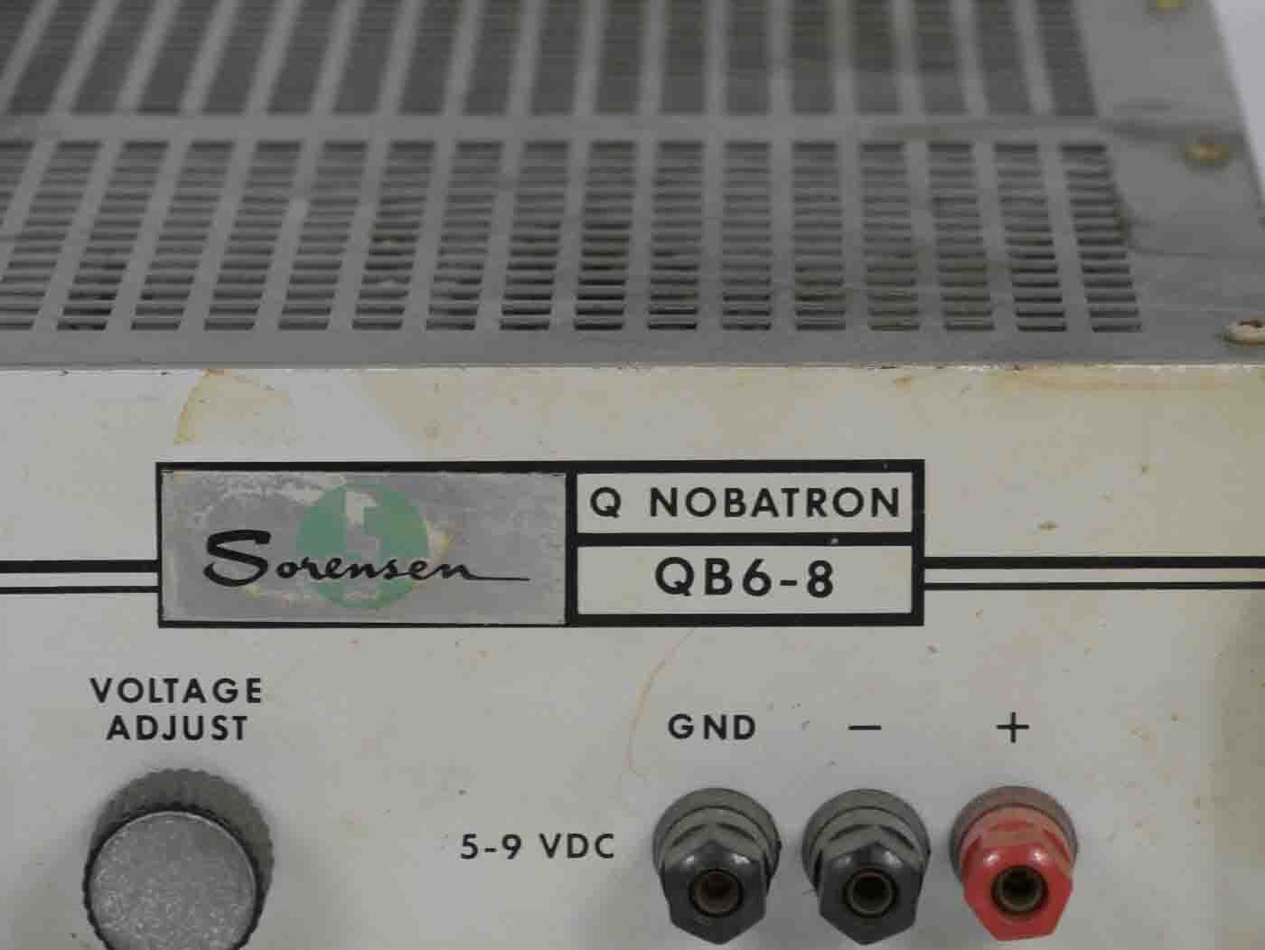 圖為 已使用的 SORENSEN Q Nobatron QB6-8 待售