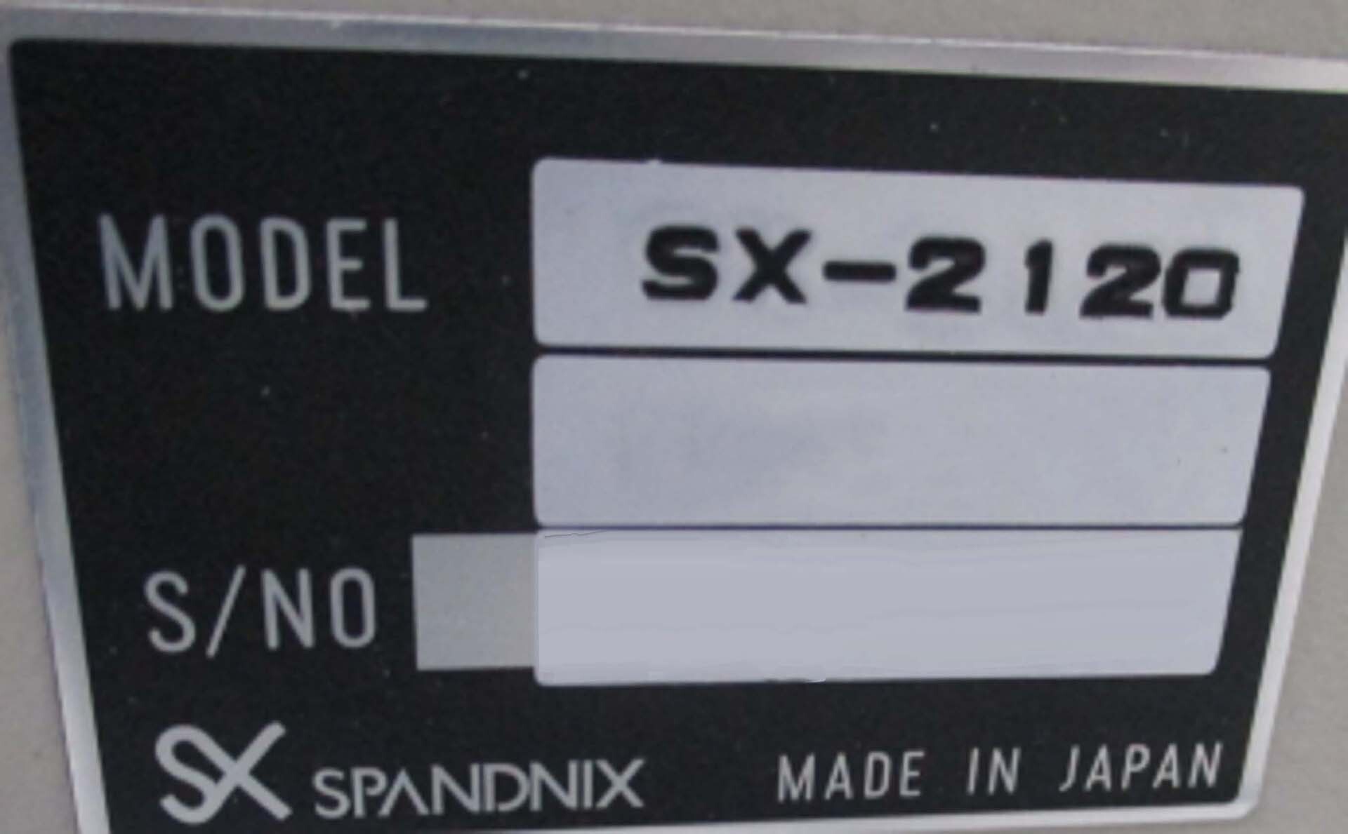 Photo Used SPANDNIX SX-2100 For Sale