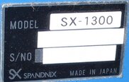 圖為 已使用的 SPANDNIX SX-1300 待售