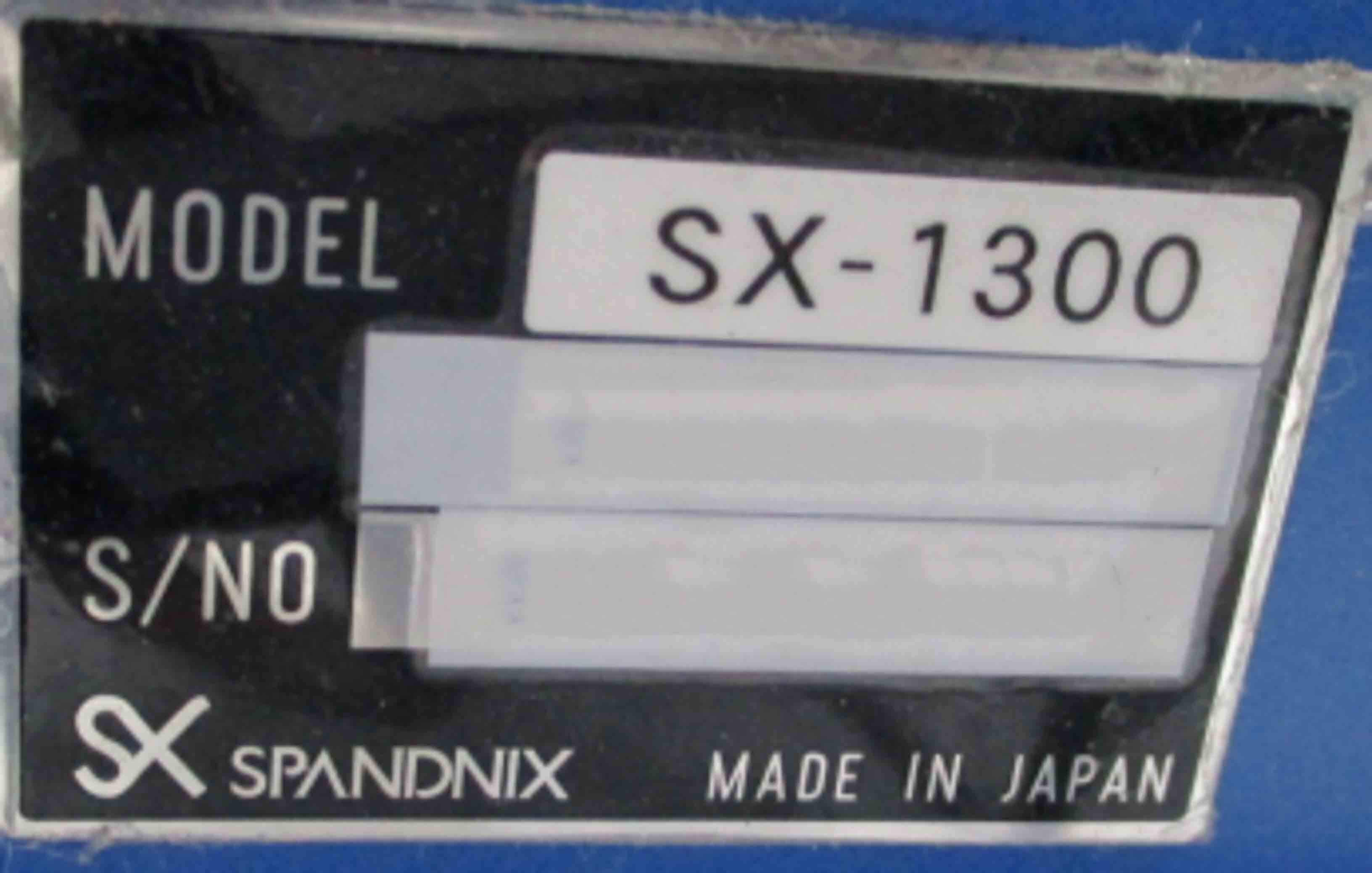 Foto Verwendet SPANDNIX SX-1300 Zum Verkauf