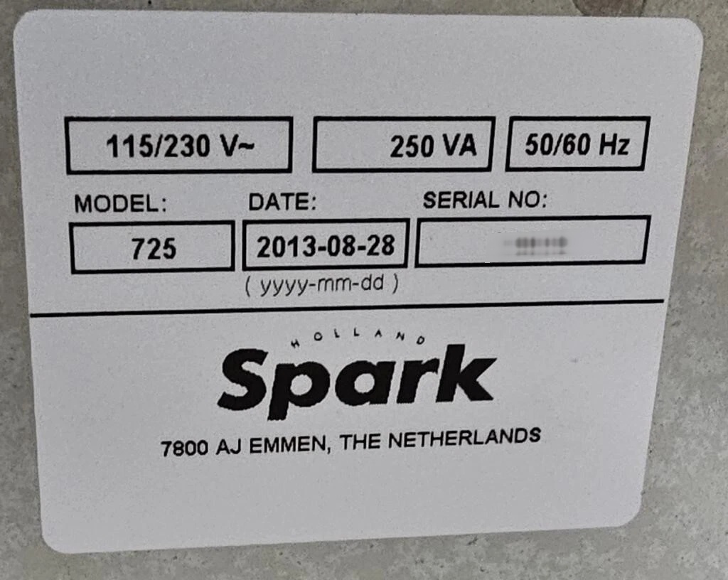 Photo Used SPARK HOLLAND Lot of equipment For Sale