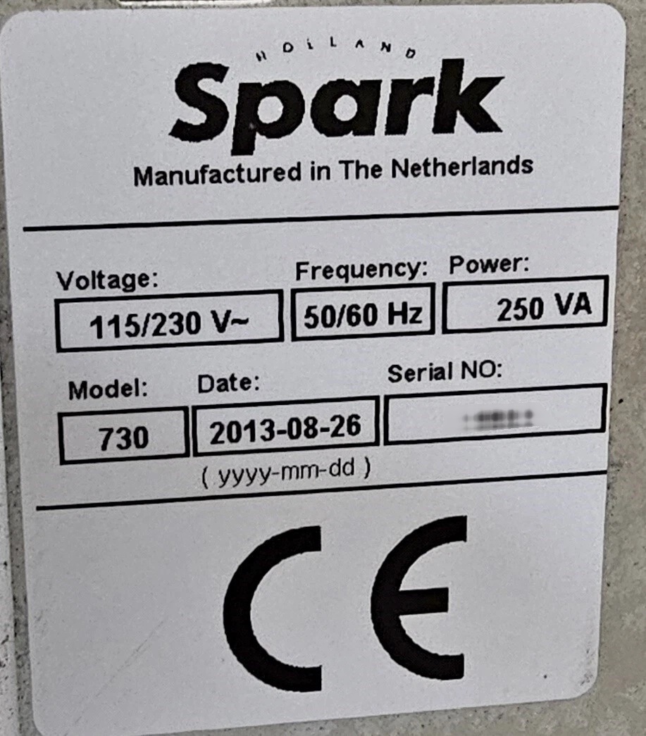 Photo Used SPARK HOLLAND Lot of equipment For Sale