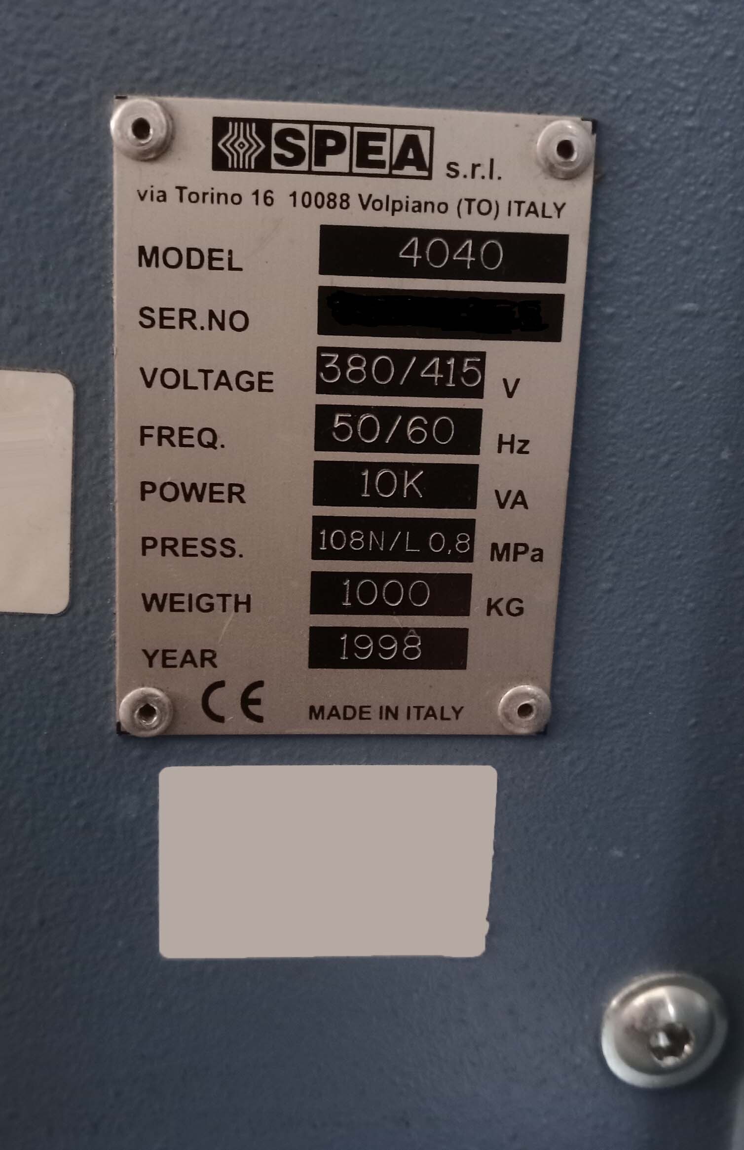 フォト（写真） 使用される SPEA 4040 販売のために