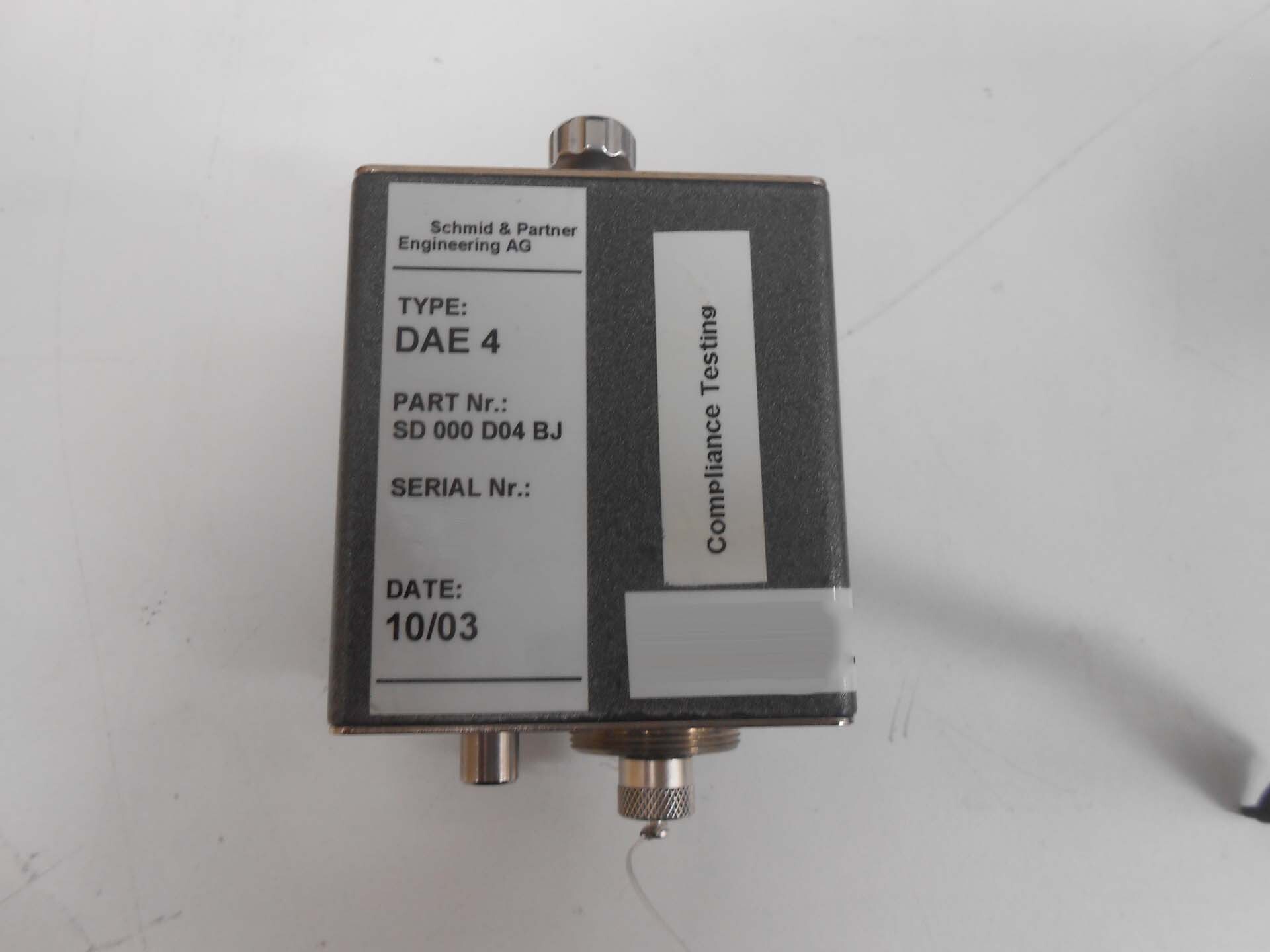 图为 已使用的 SPEAG DASY4 待售